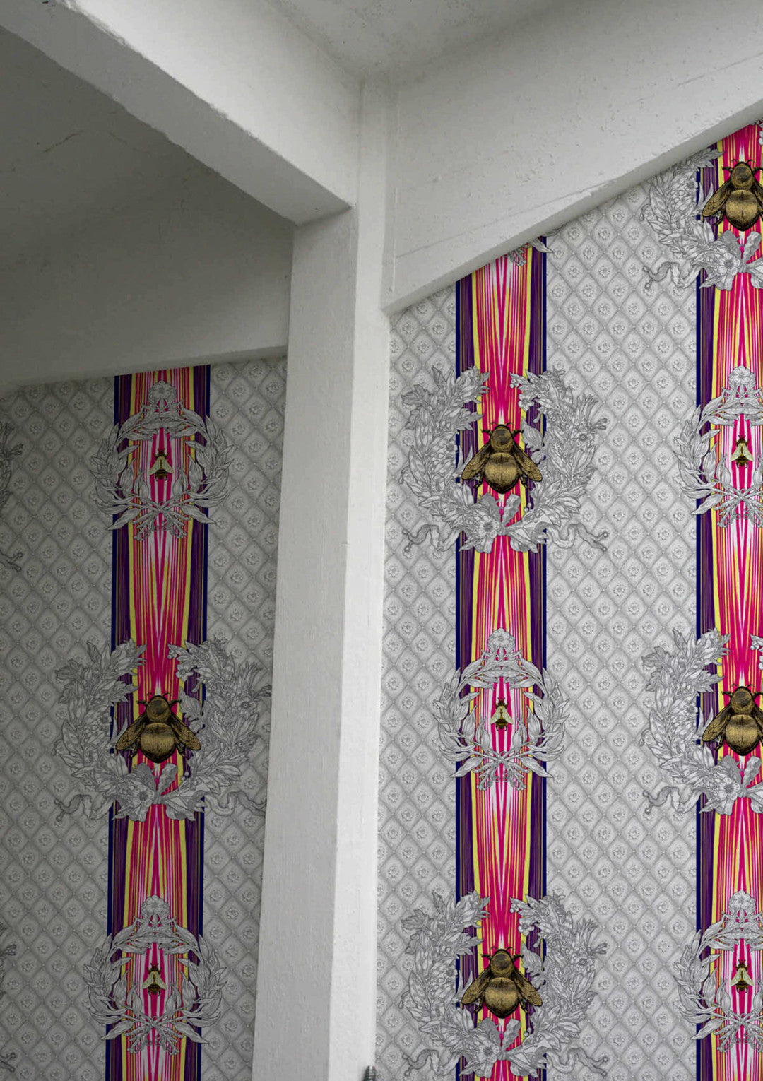 Civic Bee Wallpaper by Timorous Beasties