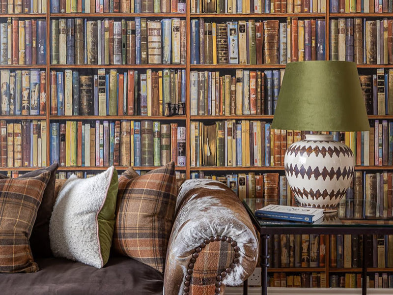 Library Wallpaper by Andrew Martin
