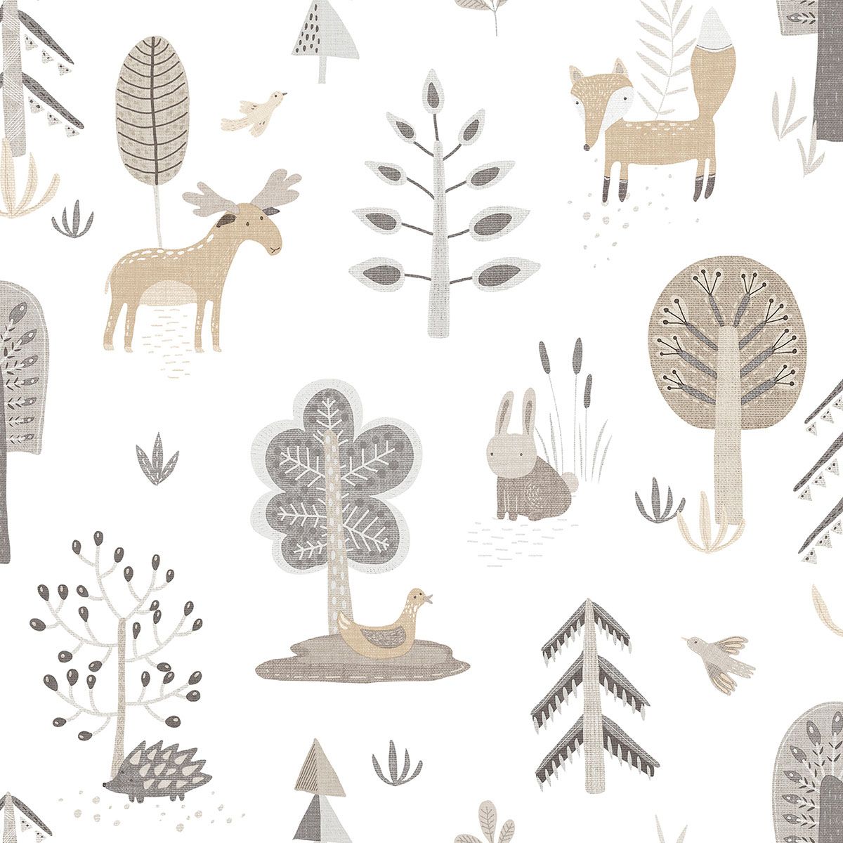 Country Animals Wallpaper by Galerie (Little Explorers 2 Collection)