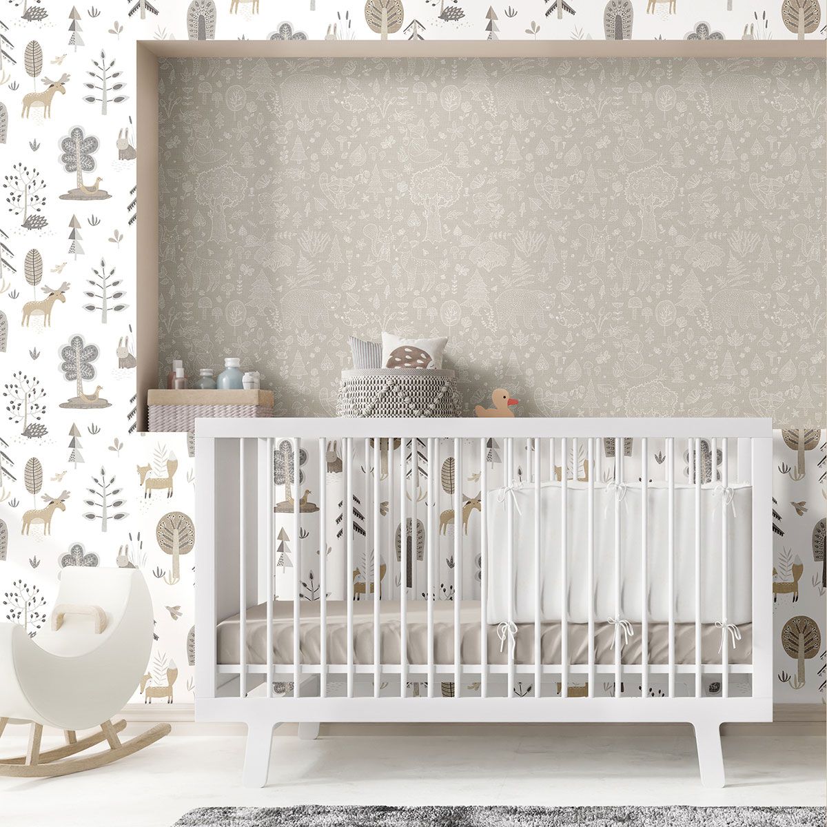Country Animals Wallpaper by Galerie (Little Explorers 2 Collection)