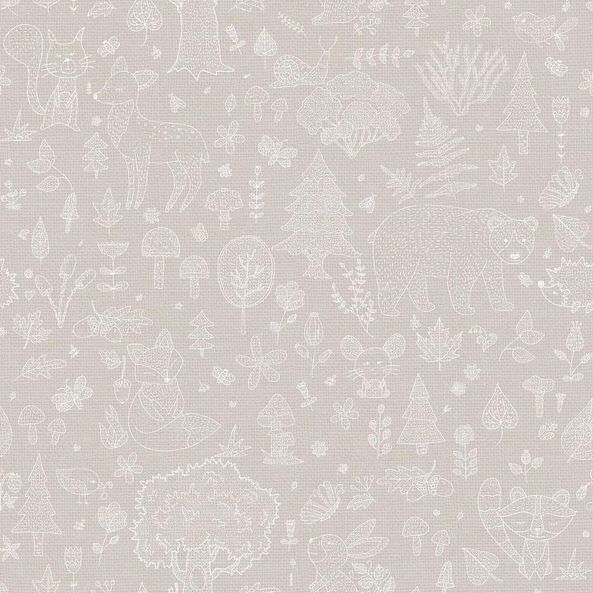 Forest Kingdom Wallpaper by Galerie (Little Explorers 2 Collection)