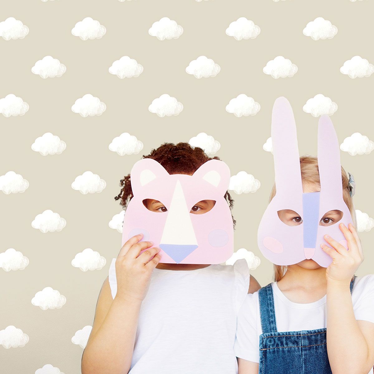Cloud Wallpaper by Galerie (Little Explorers 2 Collection)