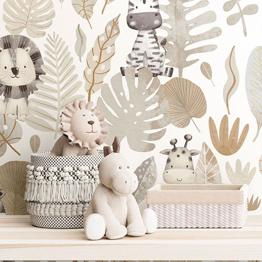 Savannah Wallpaper by Galerie (Little Explorers 2 Collection)