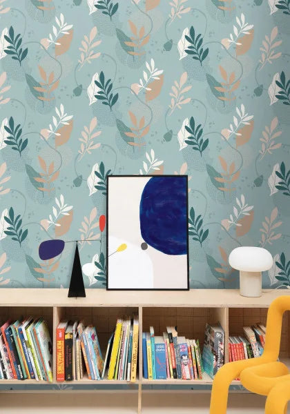 Be Yourself Leaf Wallpaper by Casadeco