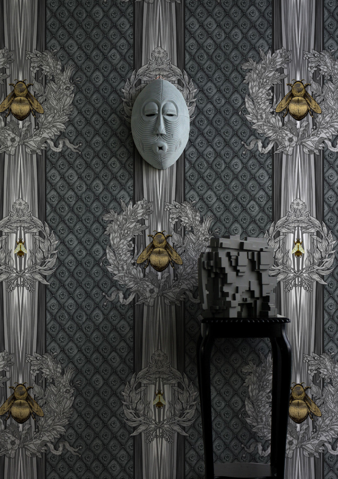 Civic Bee Wallpaper by Timorous Beasties