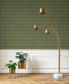 Palmette Wallpaper by Casadeco