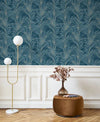 Louise Fougeres Palm Wallpaper by Casadeco