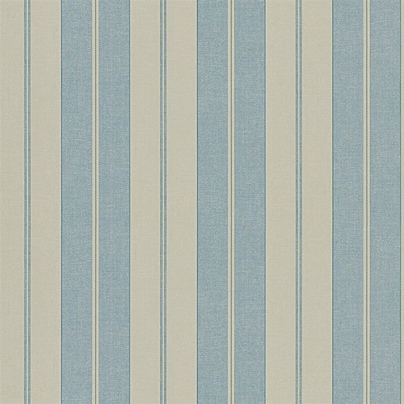 Seaworthy Stripe Wallpaper by Ralph Lauren