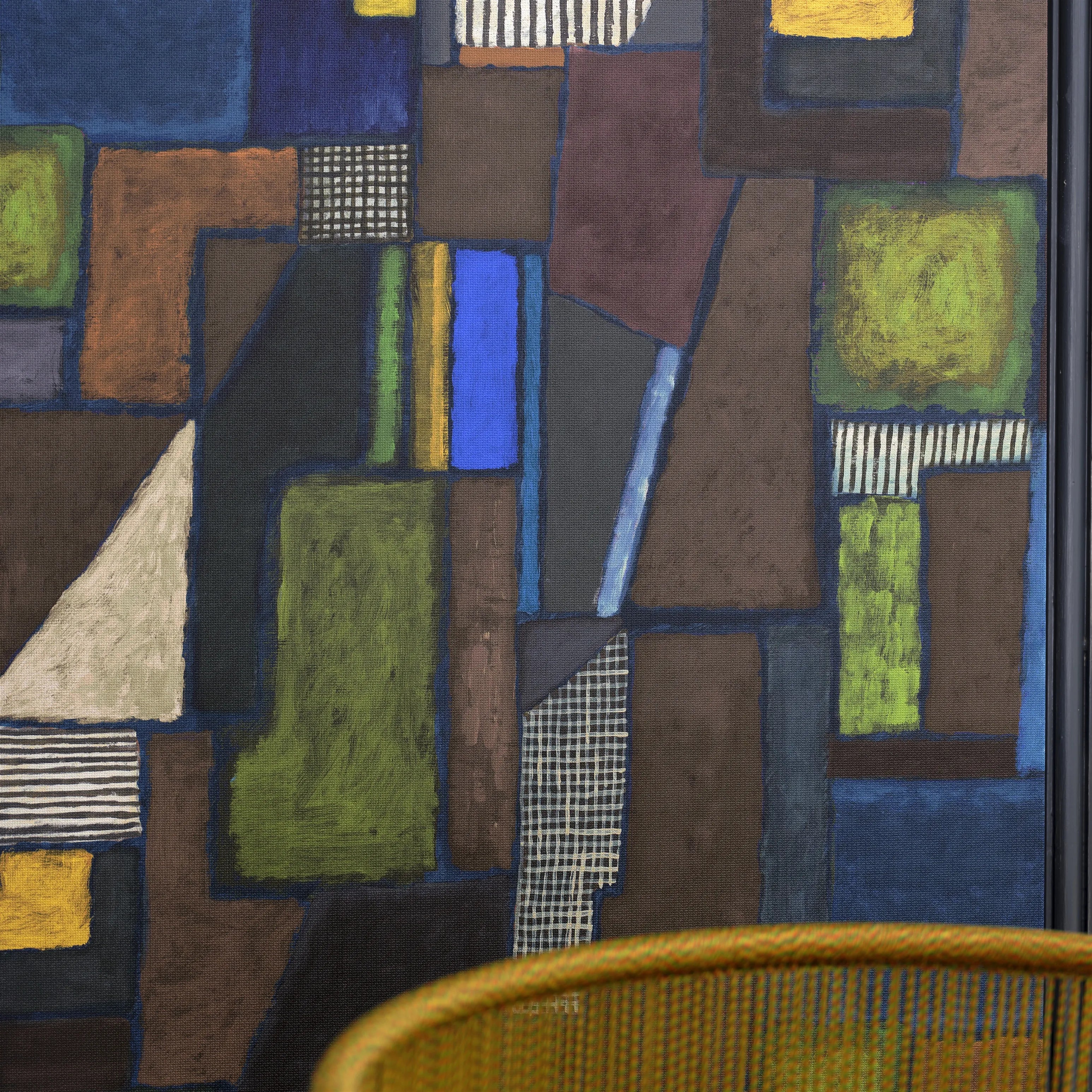 Raku Patchwork Wallpaper by Designers Guild