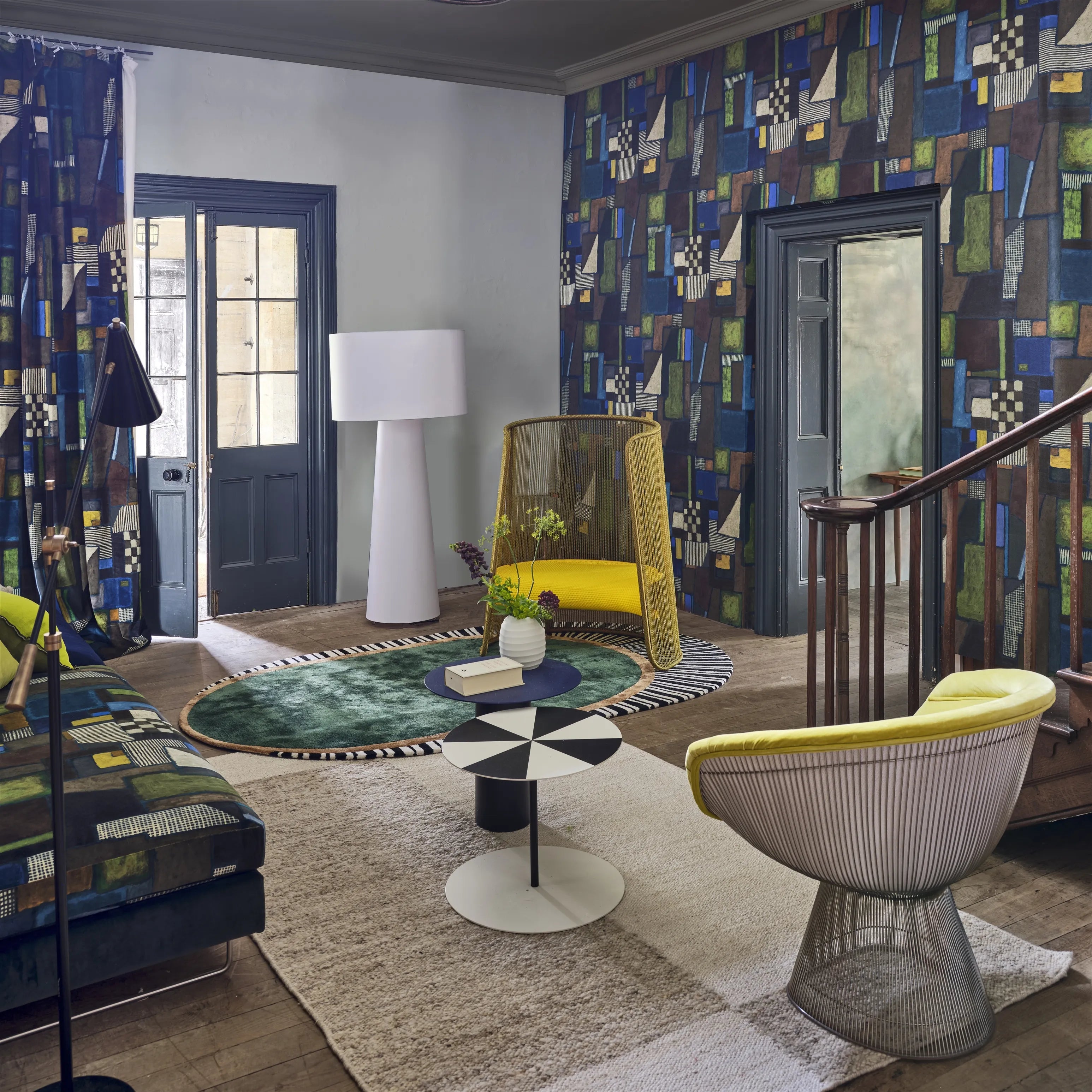 Raku Patchwork Wallpaper by Designers Guild