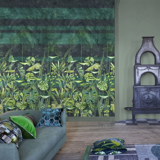 Arjuna Leaf Wallpaper by Designers Guild