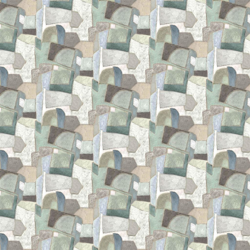 Clay Collage Wallpaper Panel by Designers Guild