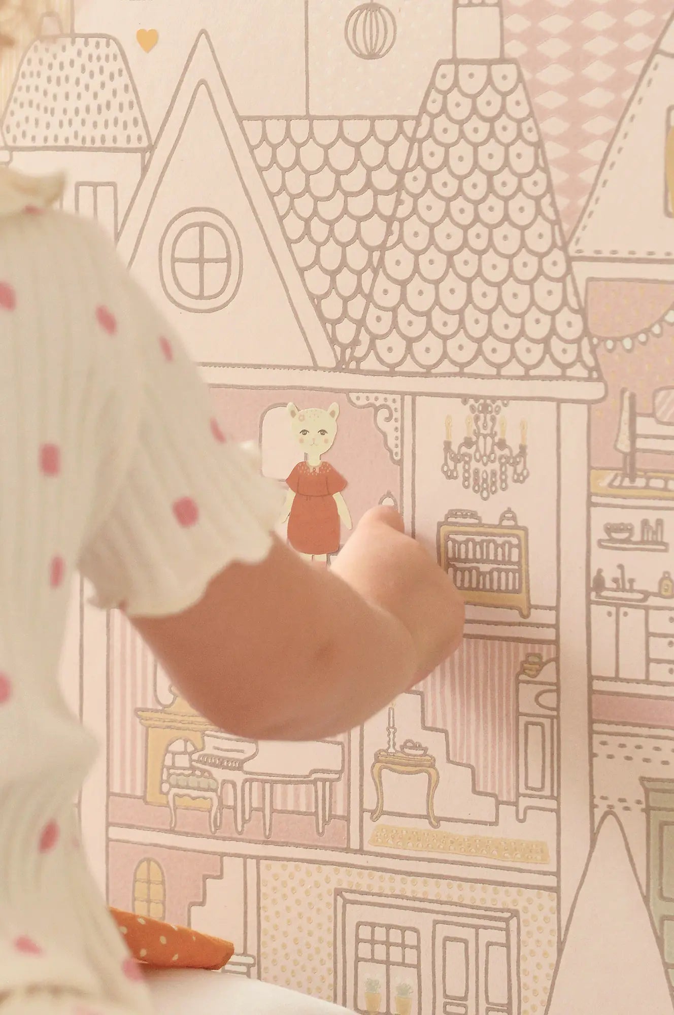 Dollhouse Wall Stickers by Majvillan