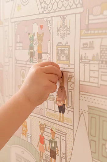 Dollhouse Wall Stickers by Majvillan