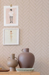 Herringbone Wallpaper by Majvillan