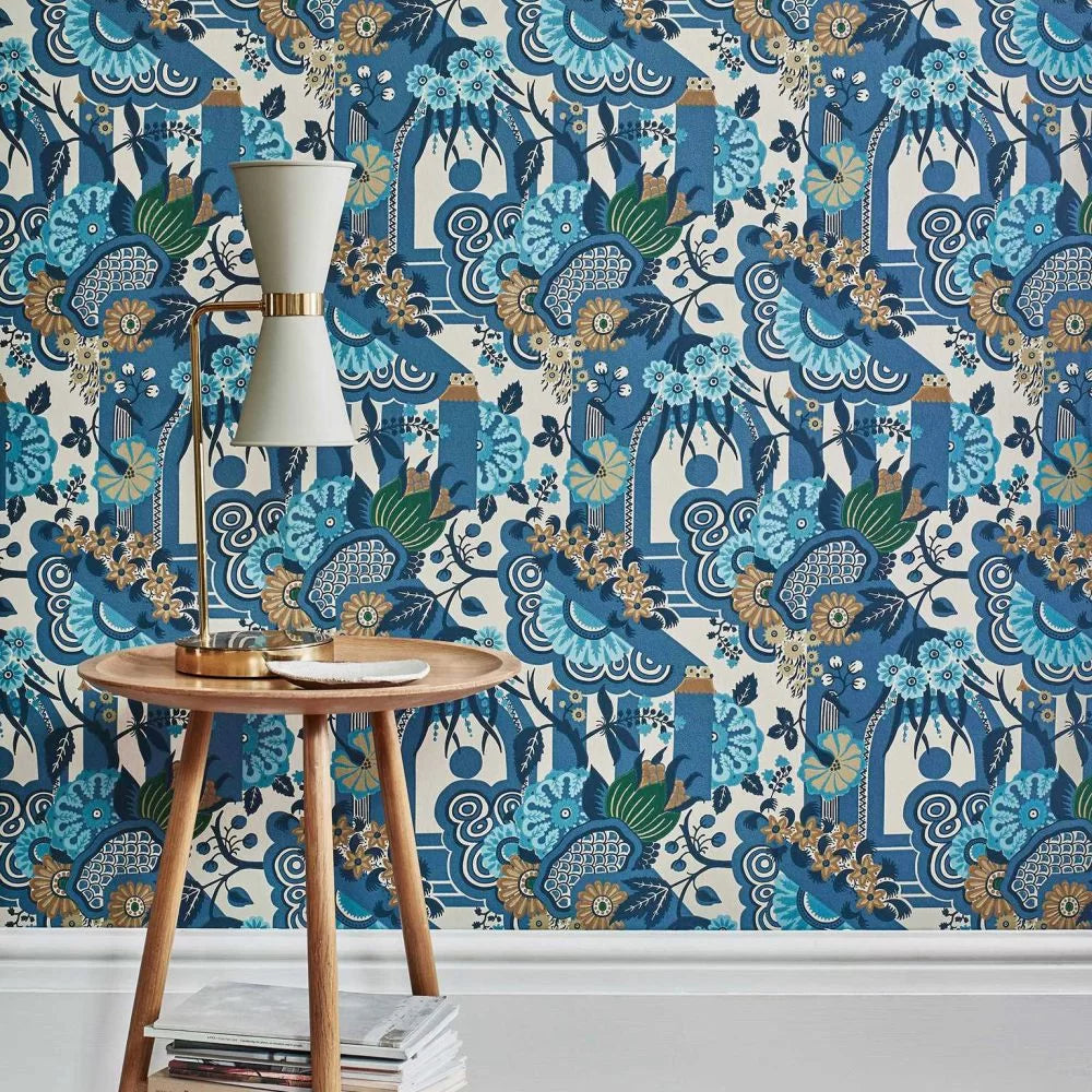 Pineapple Garden Wallpaper by 1838  V&A Decorative Papers II Collection