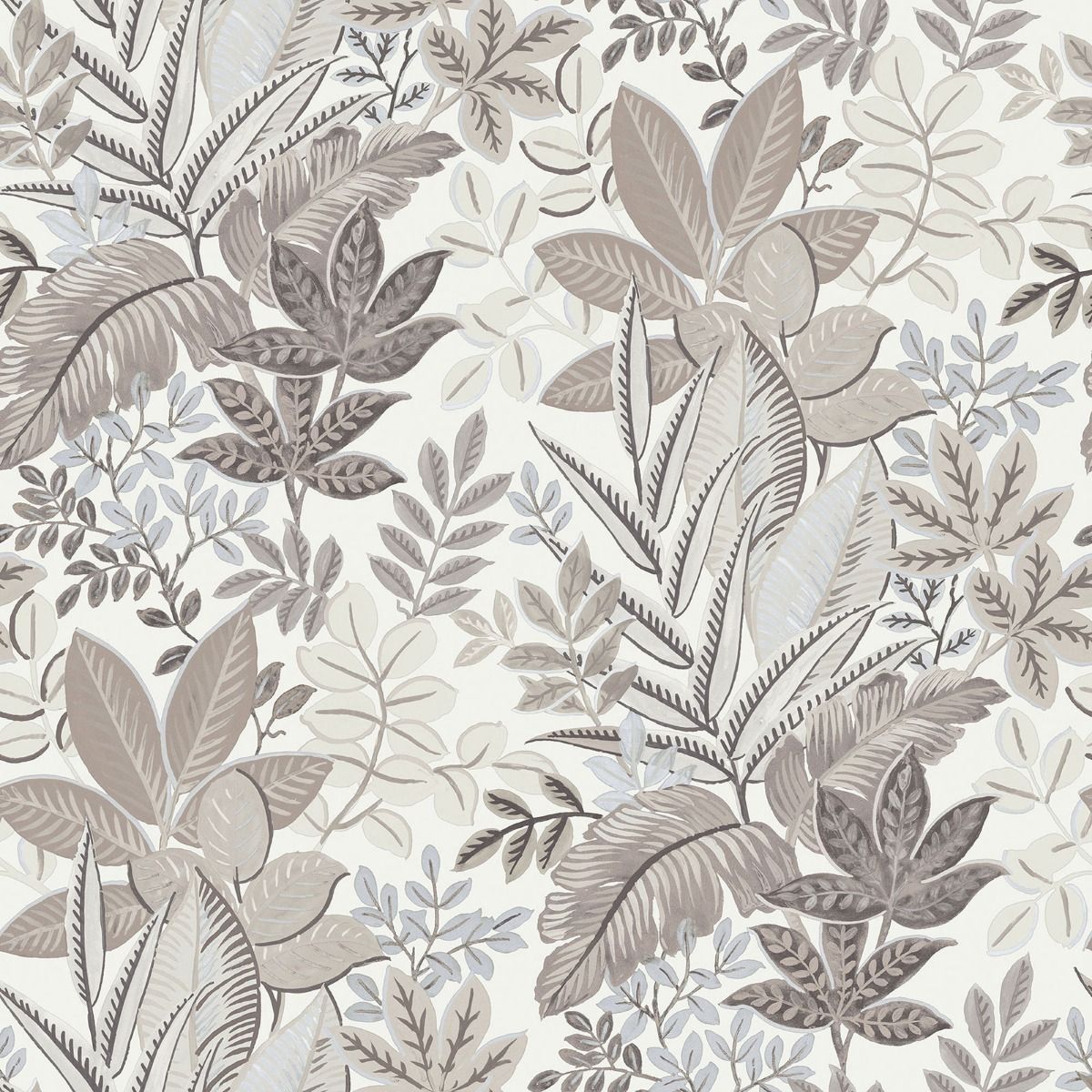 Foliage Wallpaper by Galerie (Into The Wild Collection)