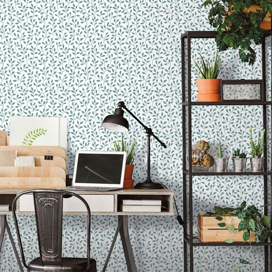 Trailing Leaf Wallpaper by Galerie (Into The Wild Collection)