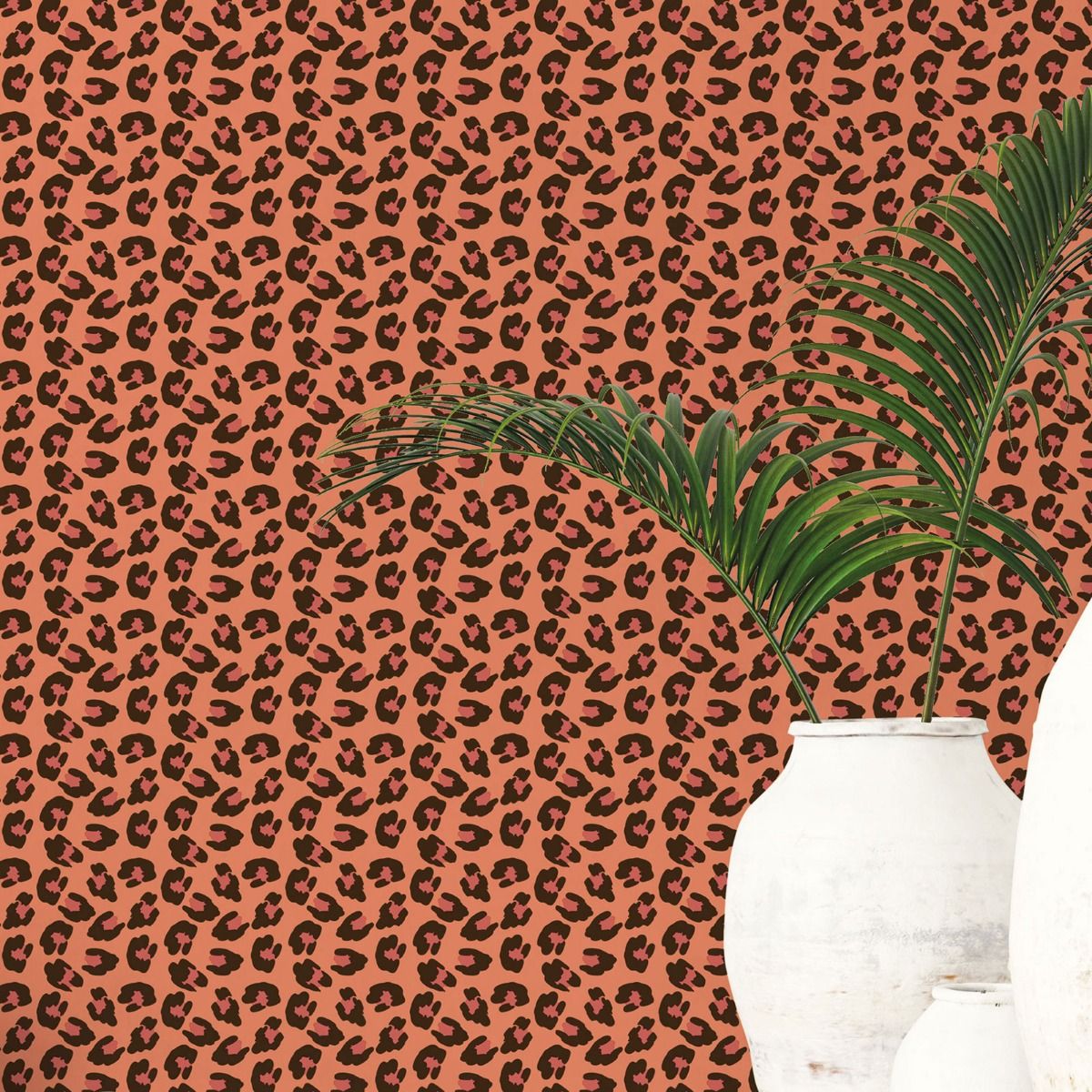 Leopard Print Wallpaper by Galerie (Into The Wild Collection)