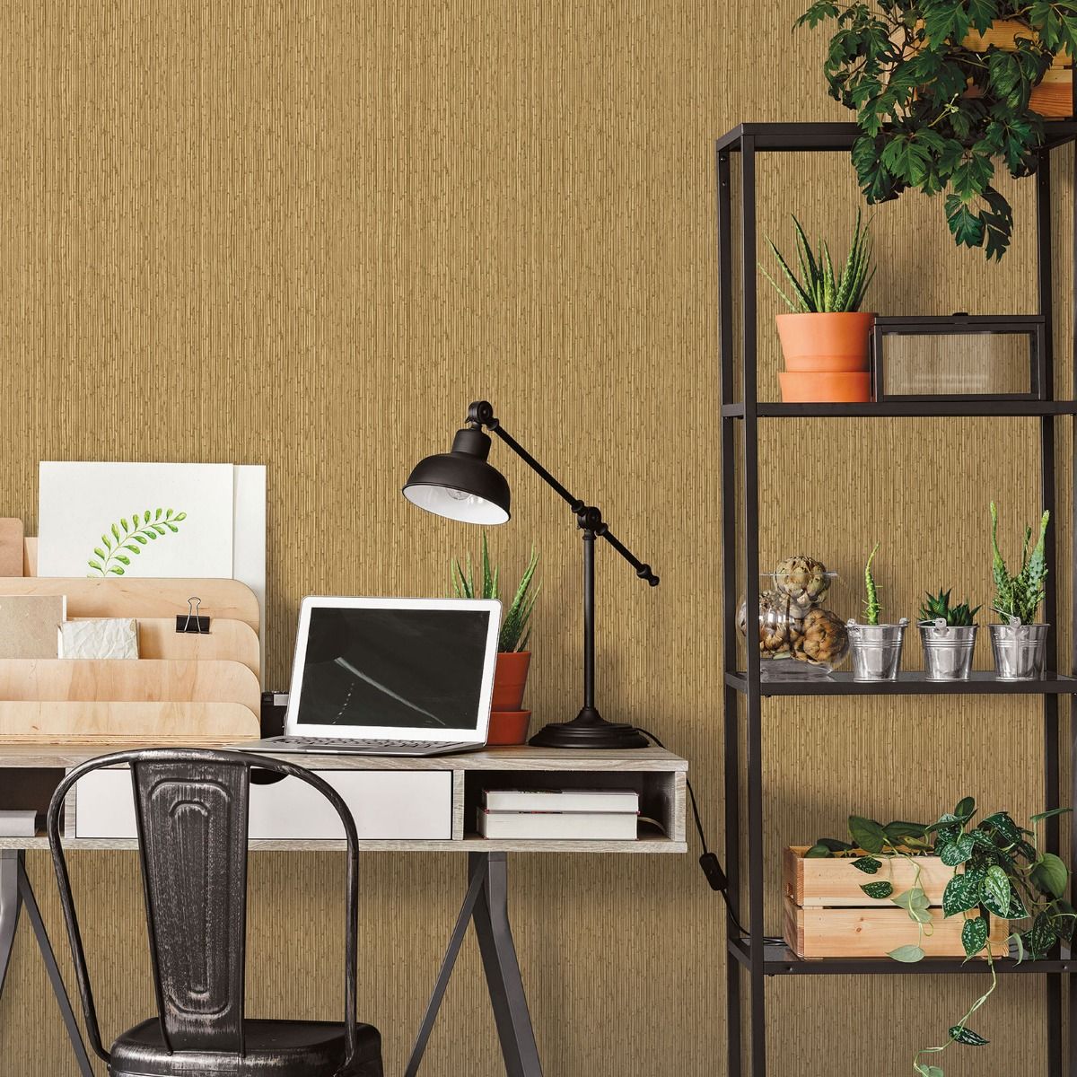 Bamboo Wallpaper by Galerie (Into The Wild Collection)
