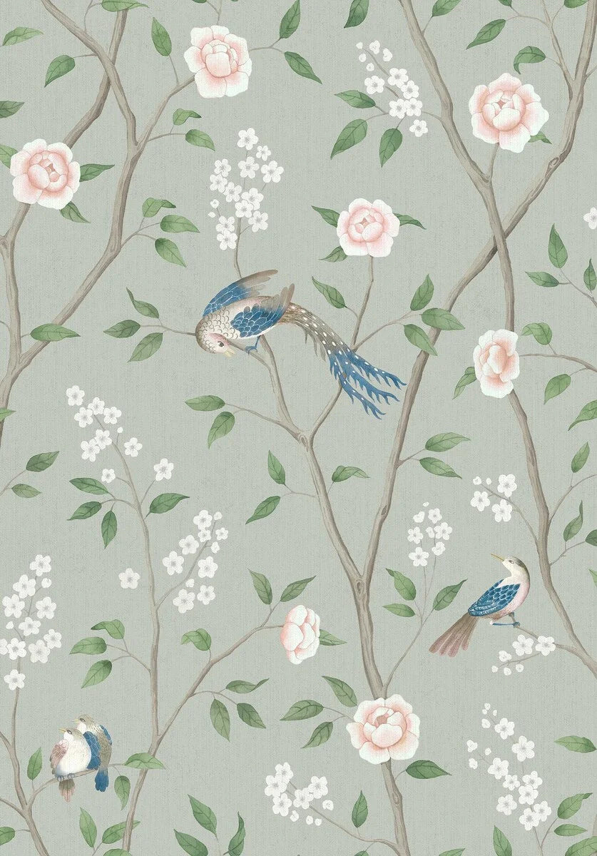 Paradise Birds wallpaper by BoråsTapeter