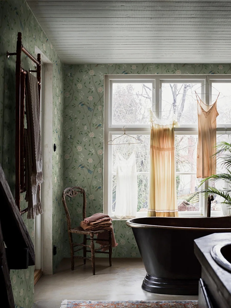 Paradise Birds wallpaper by BoråsTapeter