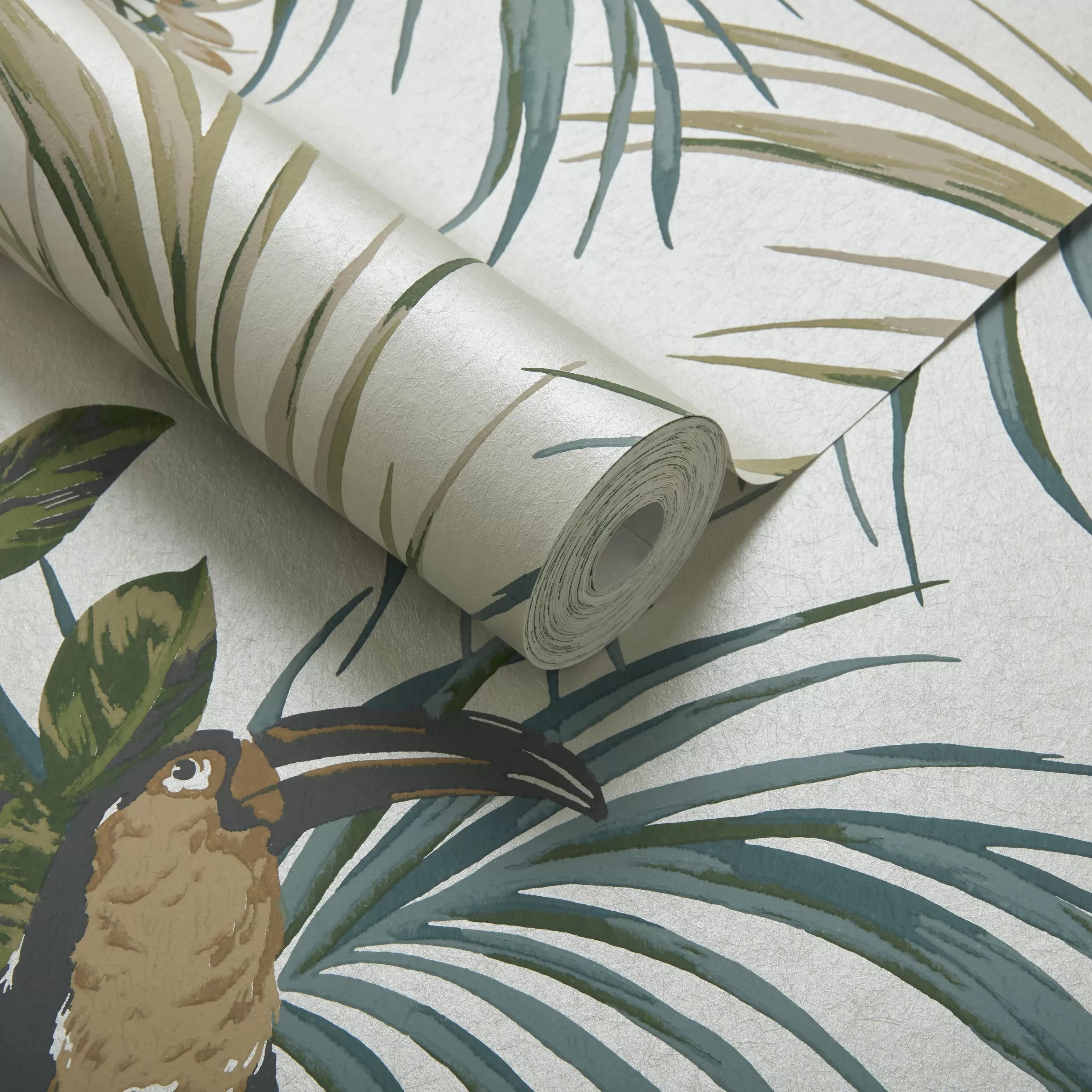 Le Toucan Luxury Bird Wallpaper by 1838