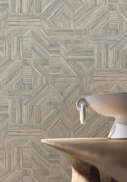 Imbrication Wallpaper by Casamance