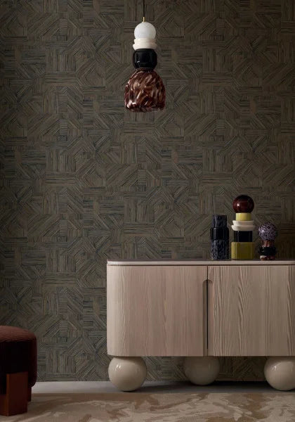 Imbrication Wallpaper by Casamance
