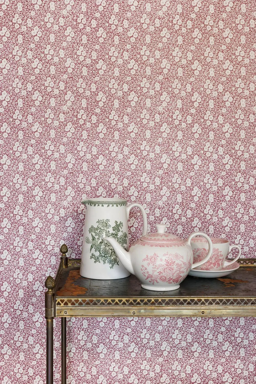 Calico Wallpaper collaboration with Burleigh