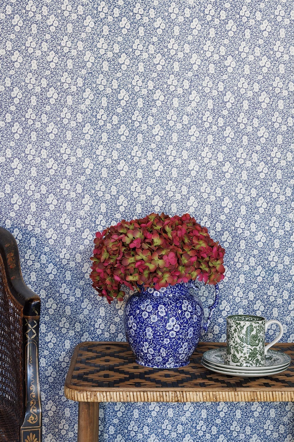 Calico Wallpaper collaboration with Burleigh