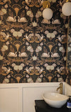 Deco Swan Wallpaper by Graduate Collection