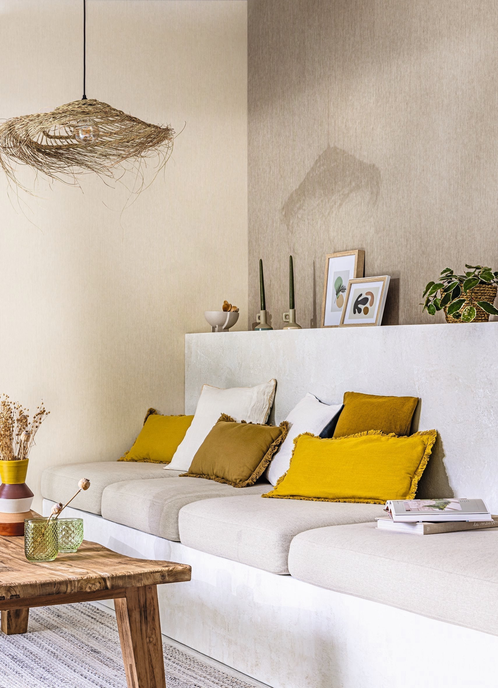 Sisal Texture Wallpaper