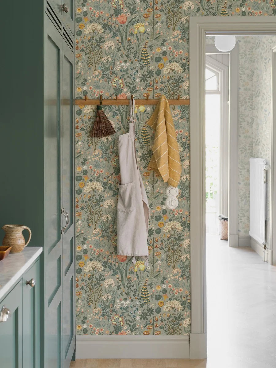 Blomsterhav Wallpaper by Boråstapeter