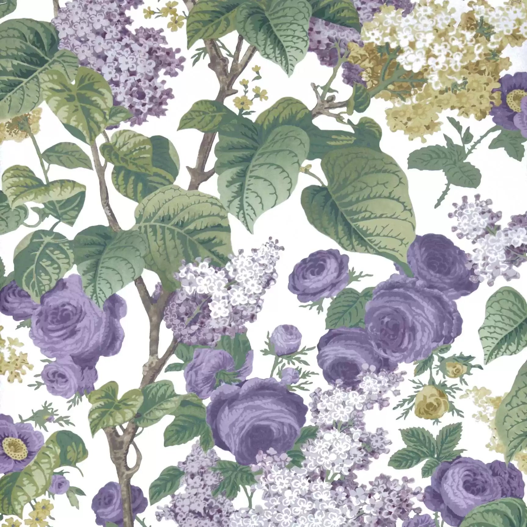 Floribunda Wallpaper V&A and 1838 Collaboration