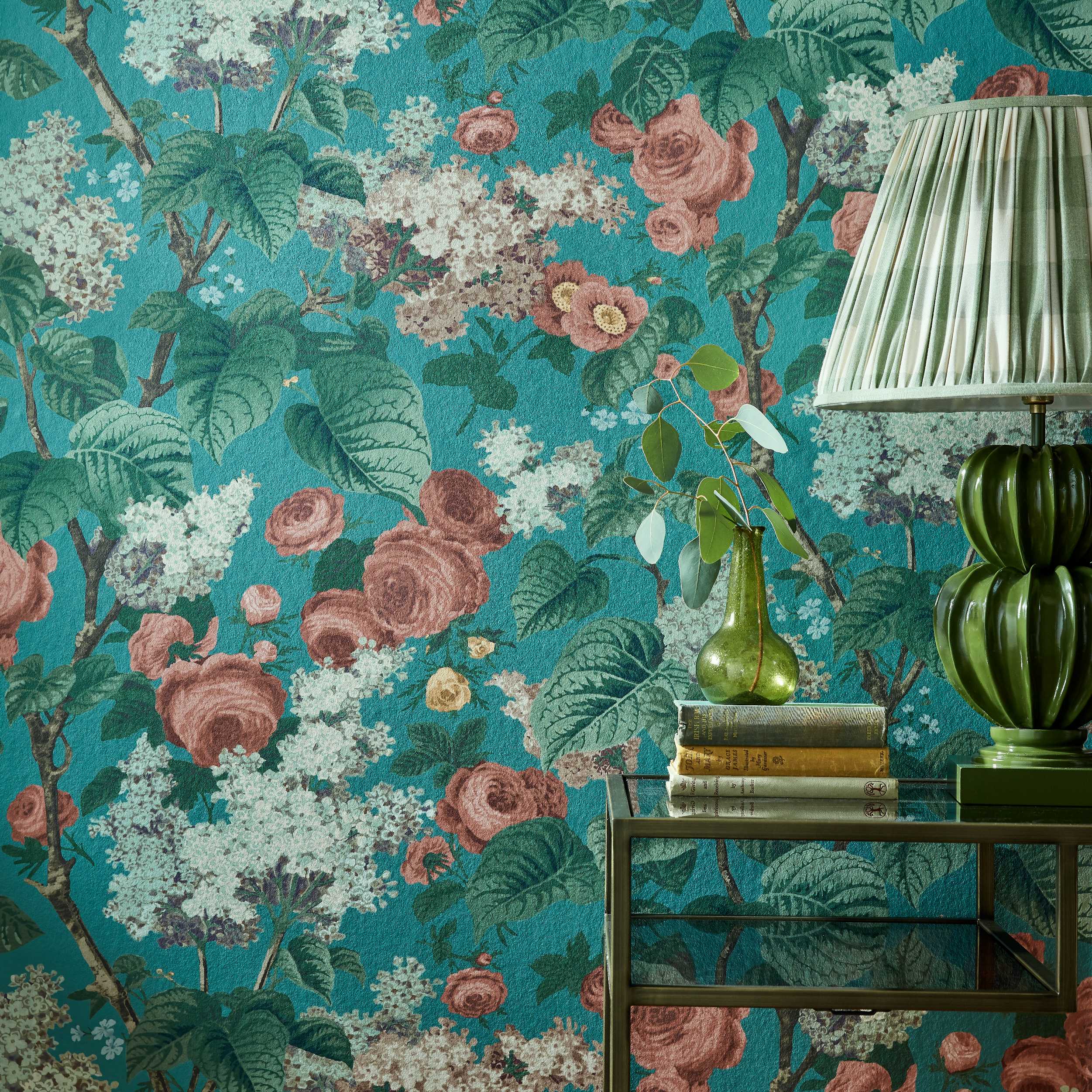 Floribunda Wallpaper V&A and 1838 Collaboration