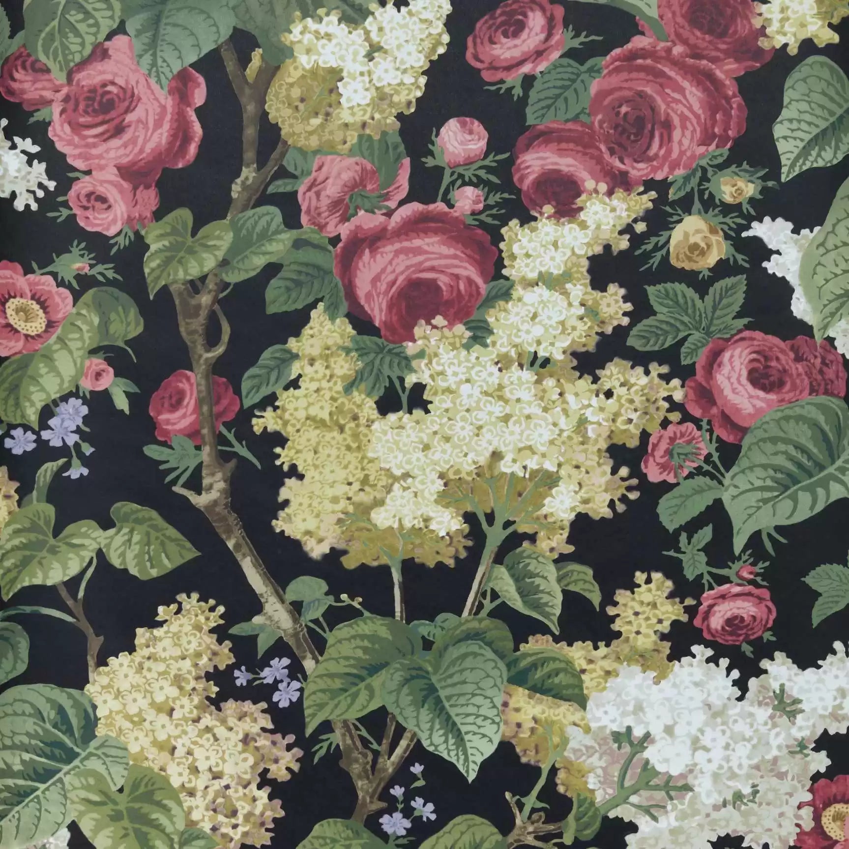 Floribunda Wallpaper V&A and 1838 Collaboration