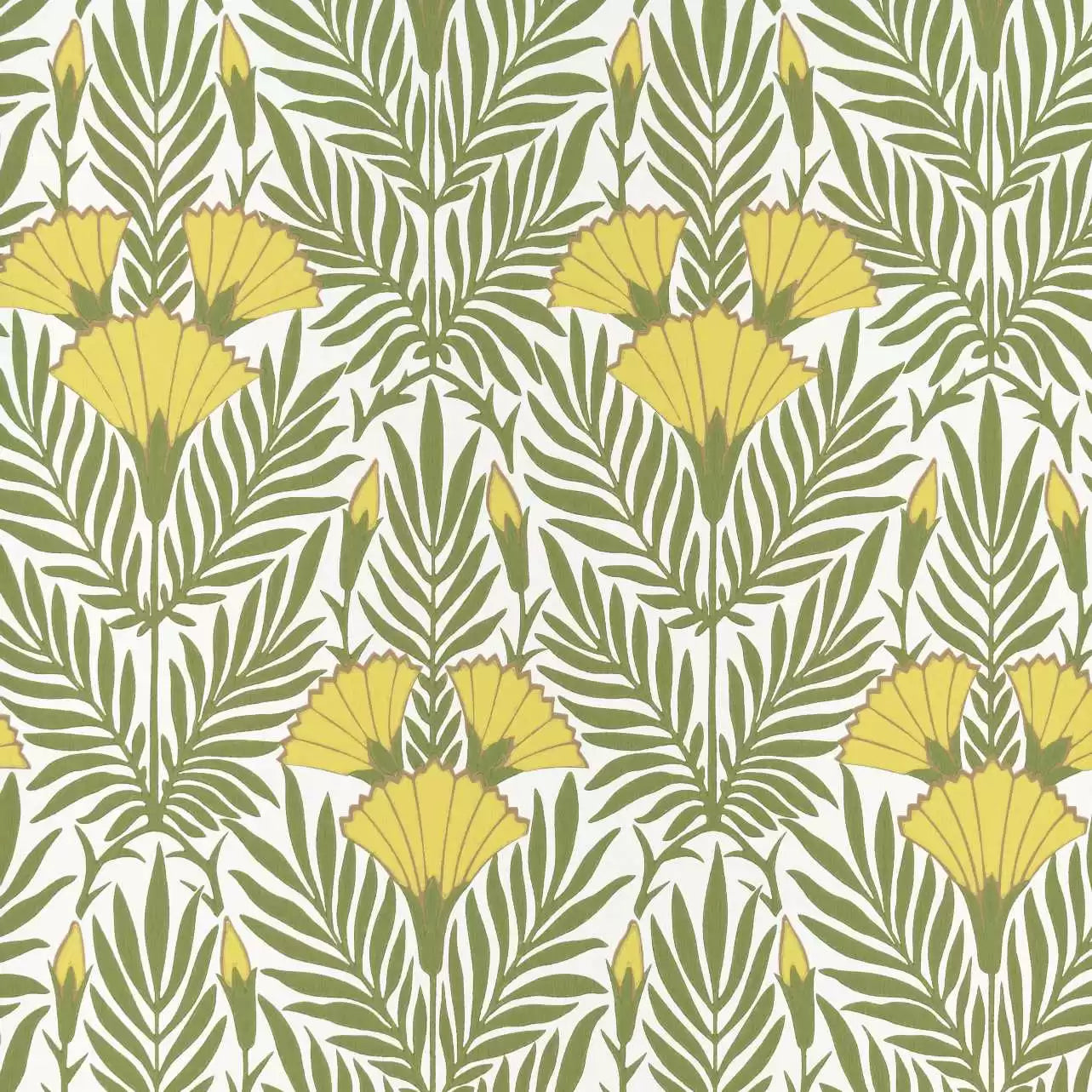 Floral Fanfare Wallpaper by 1838 V&A Decorative Paper Collection