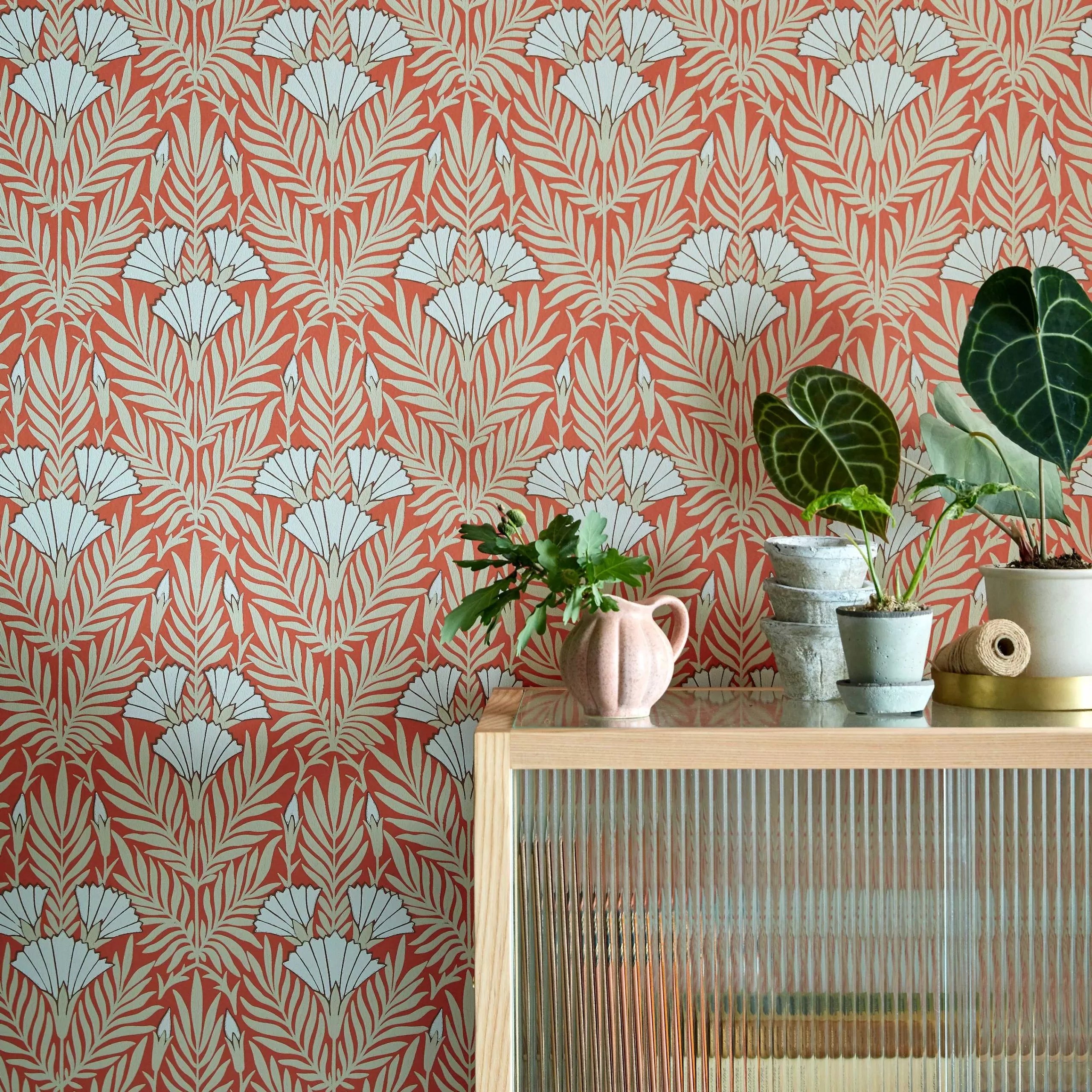 Floral Fanfare Wallpaper by 1838 V&A Decorative Paper Collection