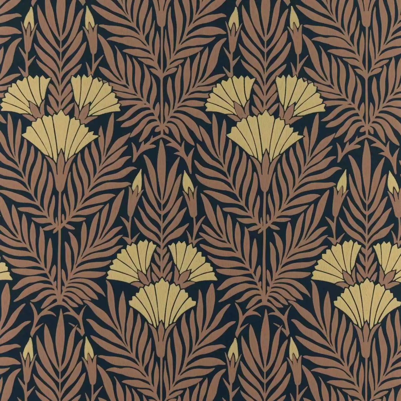 Floral Fanfare Wallpaper by 1838 V&A Decorative Paper Collection
