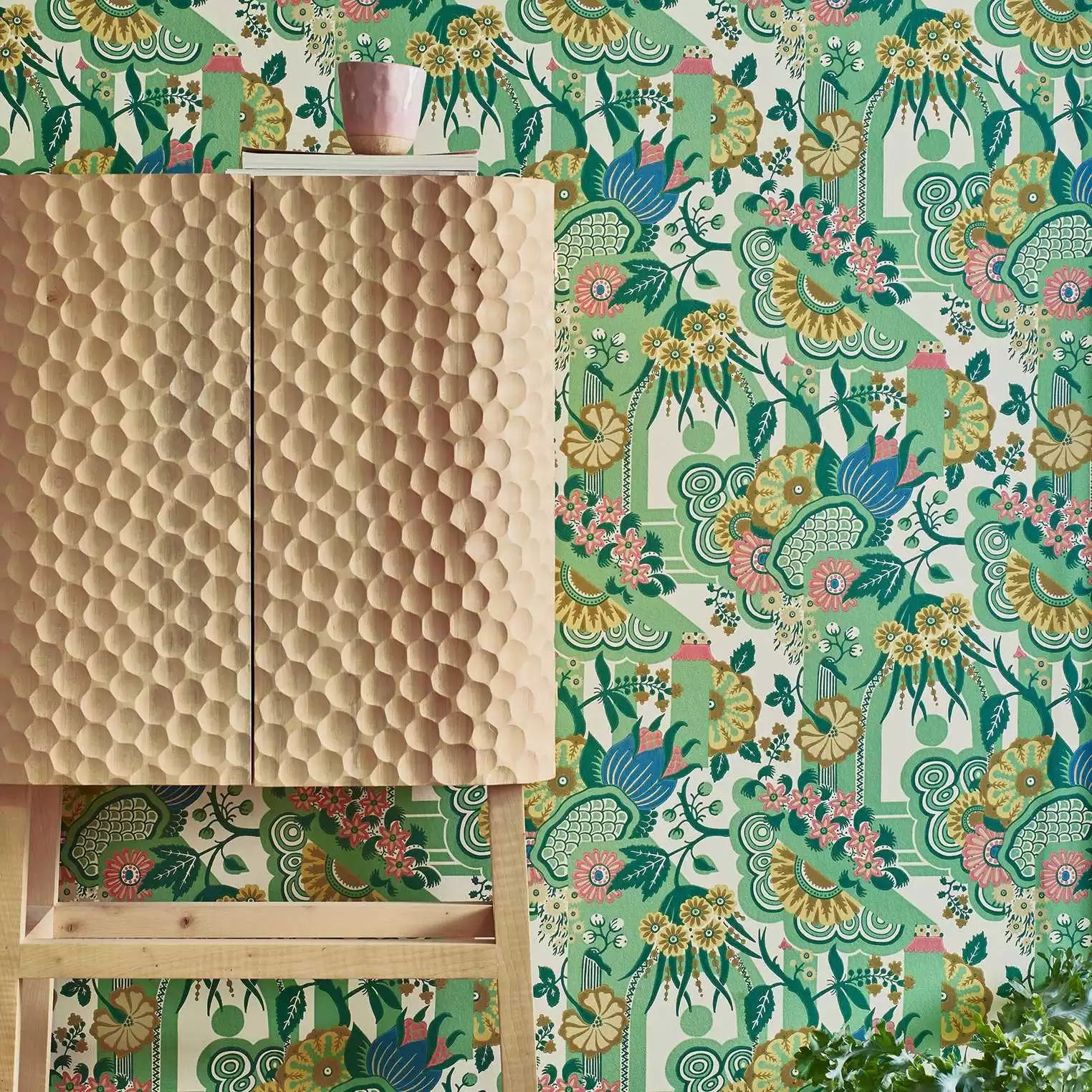 Pineapple Garden Wallpaper by 1838  V&A Decorative Papers II Collection