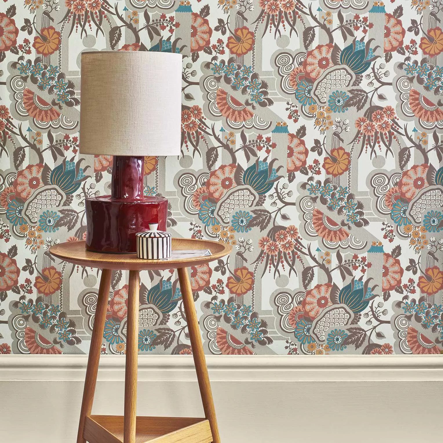 Pineapple Garden Wallpaper by 1838  V&A Decorative Papers II Collection