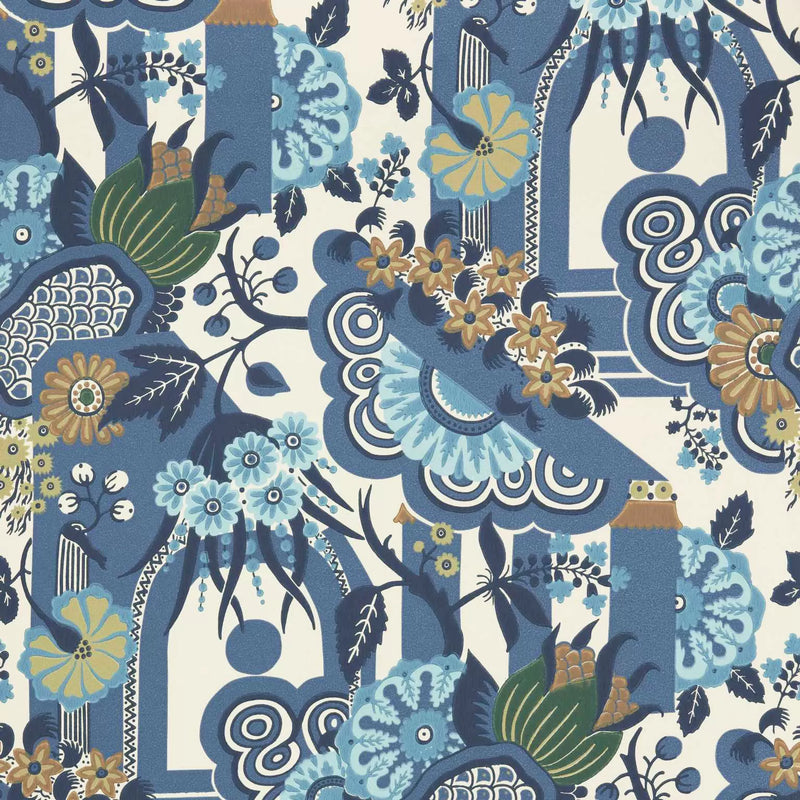 Pineapple Garden Wallpaper by 1838  V&A Decorative Papers II Collection