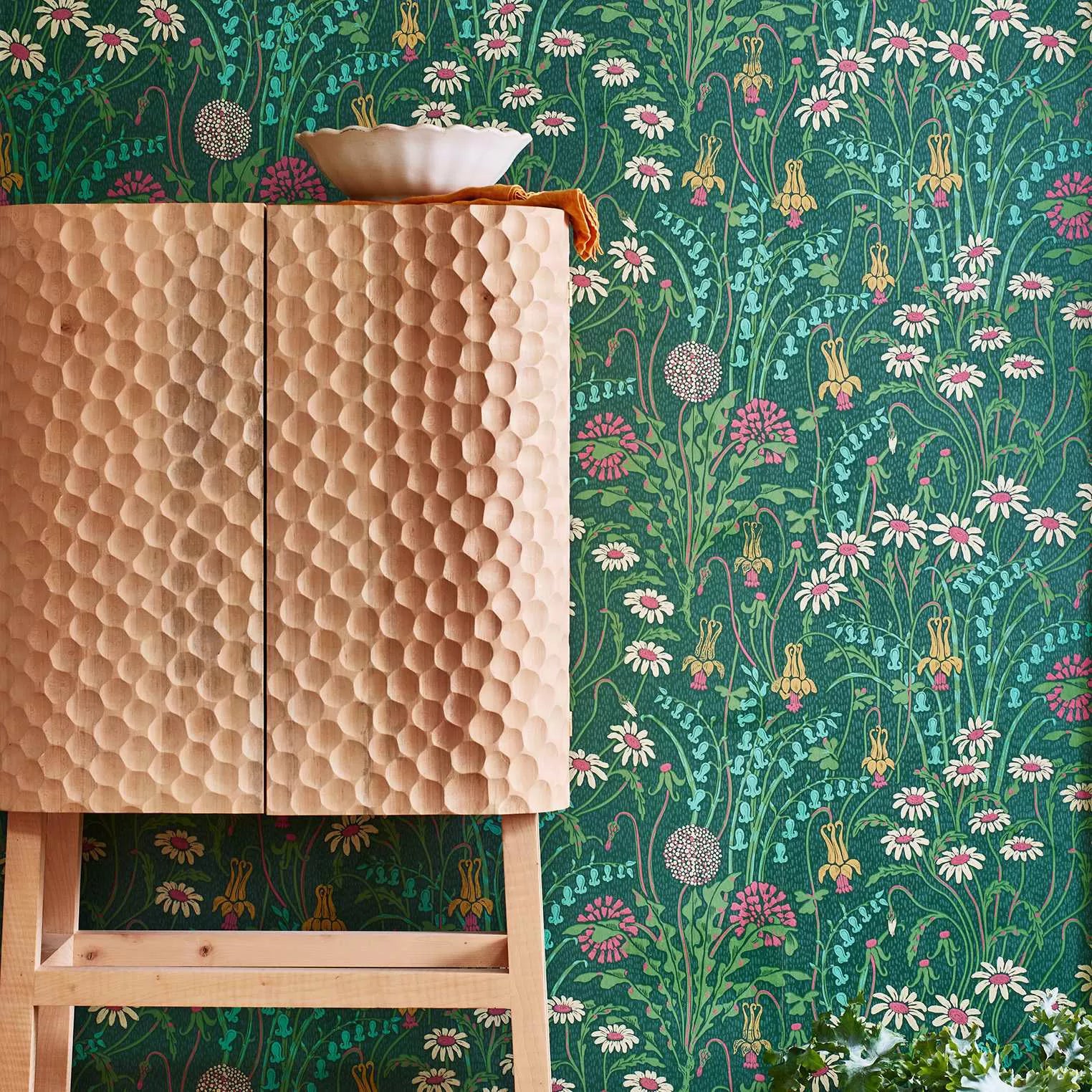 Flower Meadow Wallpaper by 1838  V&A Decorative Papers II Collection