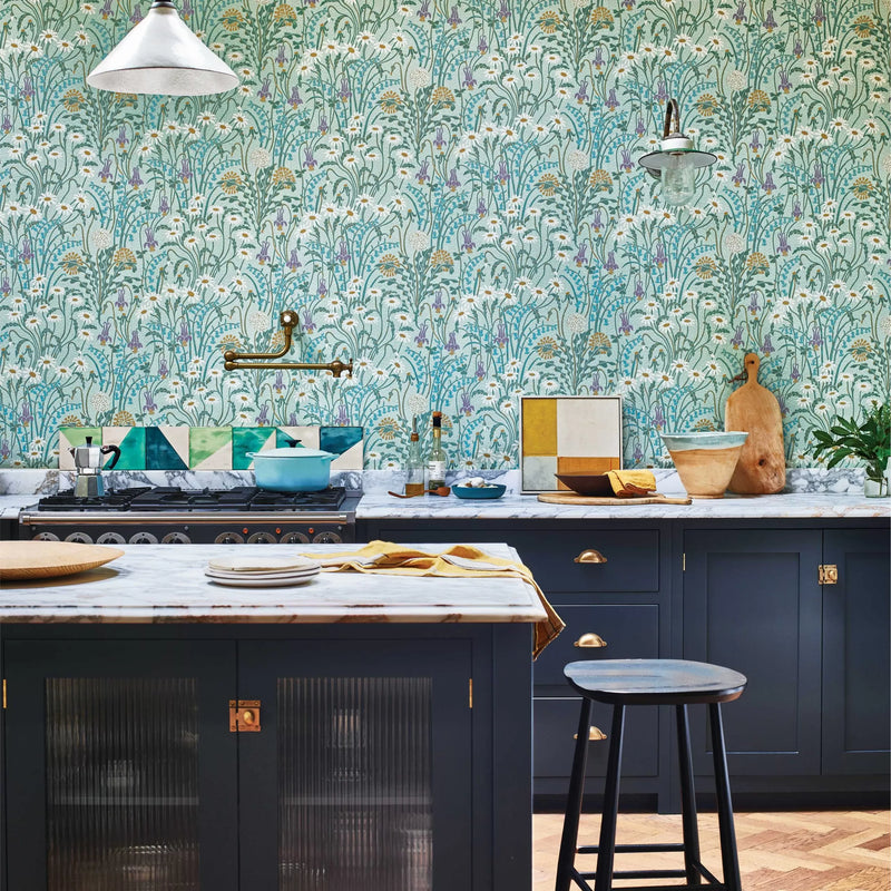 Flower Meadow Wallpaper by 1838  V&A Decorative Papers II Collection