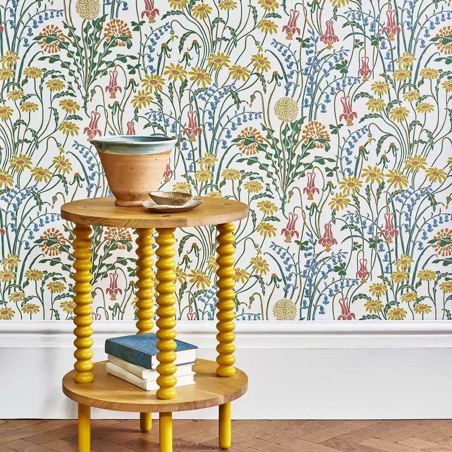 Flower Meadow Wallpaper by 1838  V&A Decorative Papers II Collection