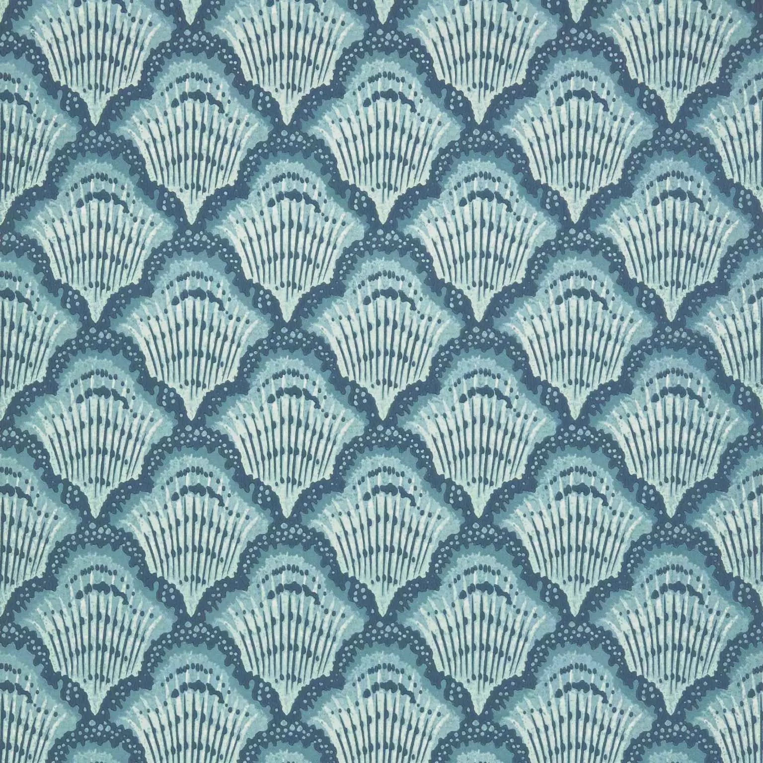 Calico Shell Wallpaper by 1838 V&A Decorative Paper Collection II