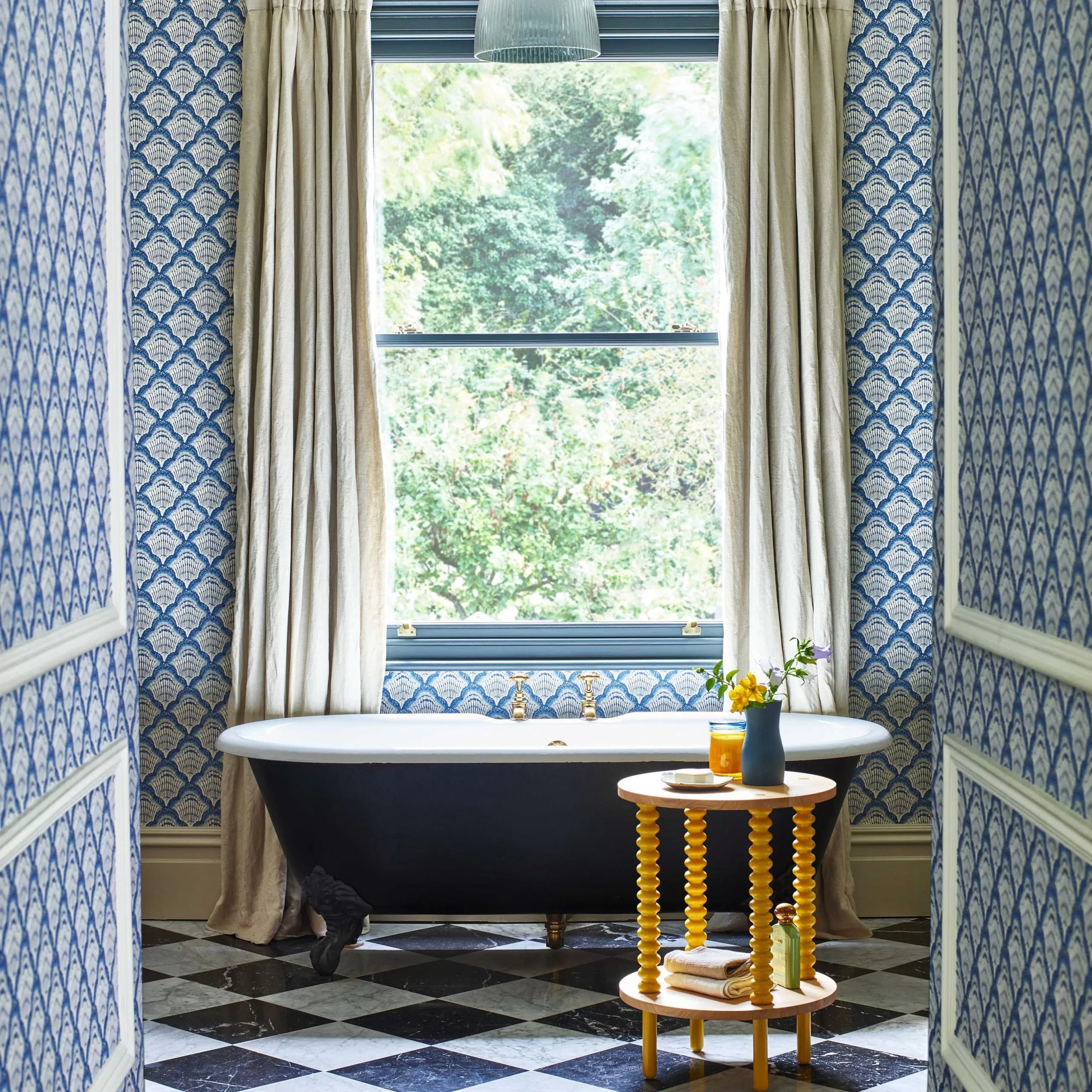 Calico Shell Wallpaper by 1838 V&A Decorative Paper Collection II