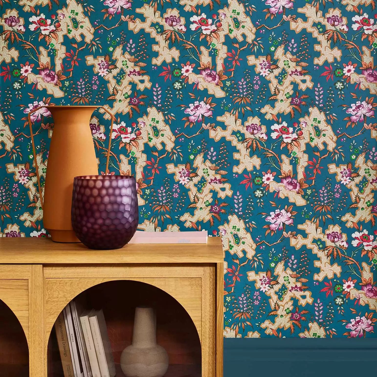 Kilburn's Maze Wallpaper by 1838 V&A Decorative Papers Collection II