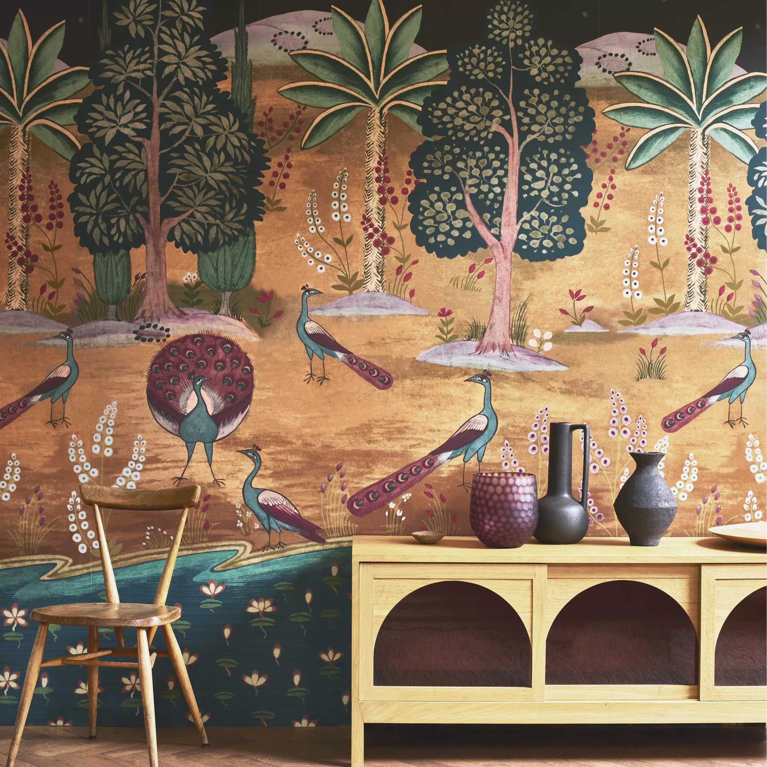 Garland of Ragini by 1838 V&A Decorative Paper Collection II